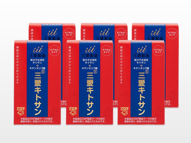 三愛キトサン カプセルタイプ(100カプセル入) 6本セット